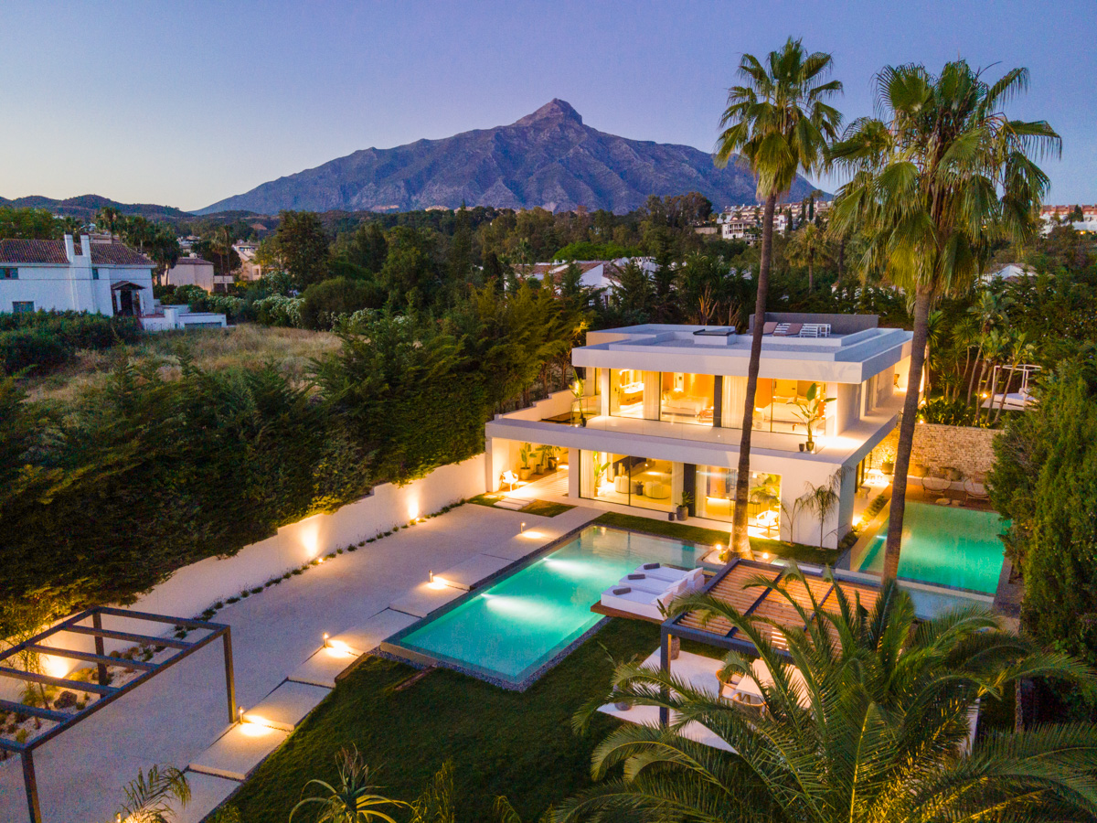 lujosa villa en venta en Nueva Andalucía, Marbella