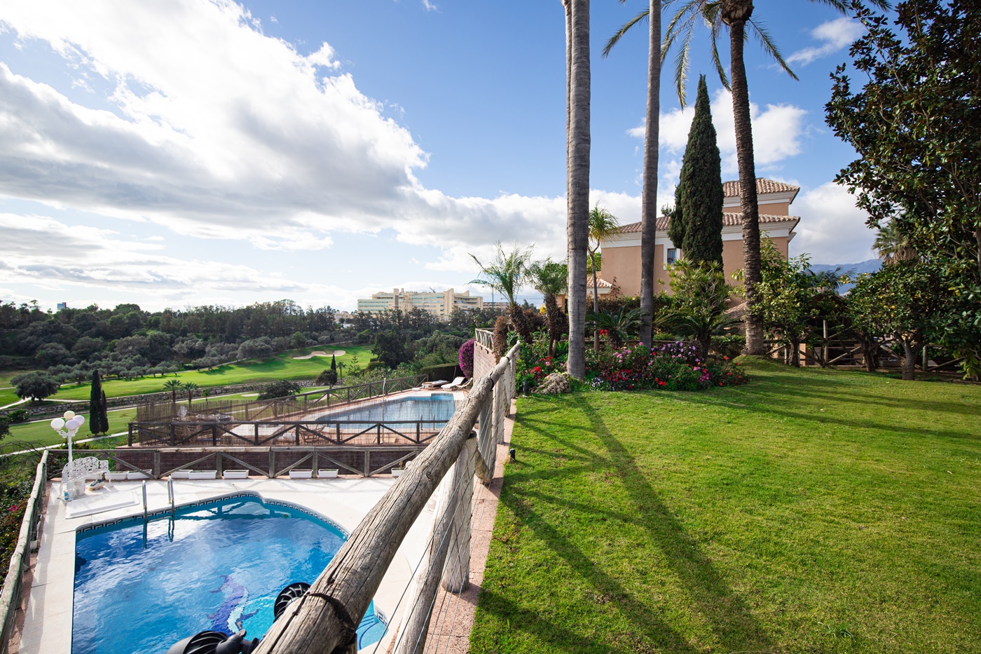 única! propiedad de golf con vistas al mar en marbella la florida española en venta inmobiliaria
